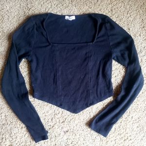 Stitch & Pine Long Sleeve Crop Top